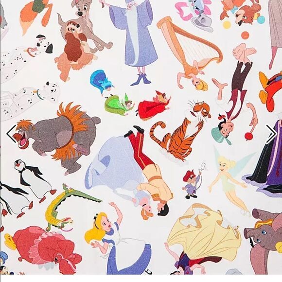 NWT DISNEY PARK INK AND PAINT APRON - Picture 3 of 3